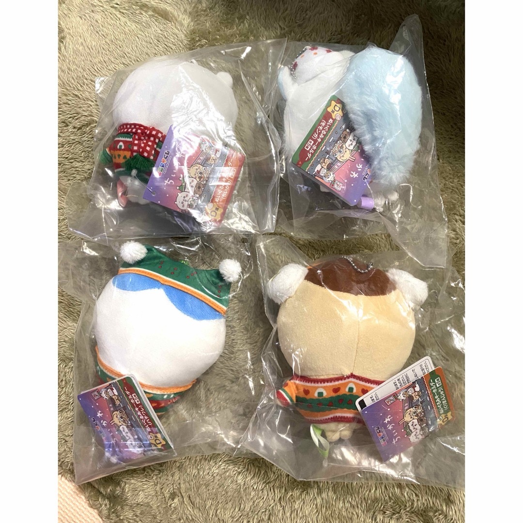 エニマイくじ ちいかわ 白き ハチワレセットぬいぐるみキーホルダー エニマイくじ ちいかわ 白き ハチワレセットぬいぐるみキーホルダー