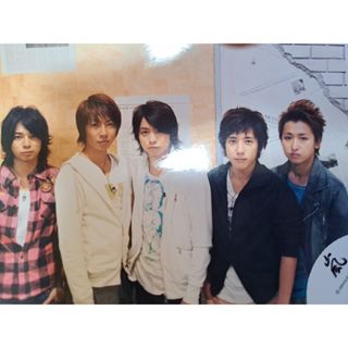 アラシ(嵐)の嵐 大野智♥二宮和也♥松本潤♥櫻井翔♥相葉雅紀♥公式写真♥集合♥みんな真顔w(アイドルグッズ)