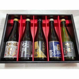 日本酒空き瓶5本300ml 、神渡、幻の瀧、男山、富翁、京姫(容器)