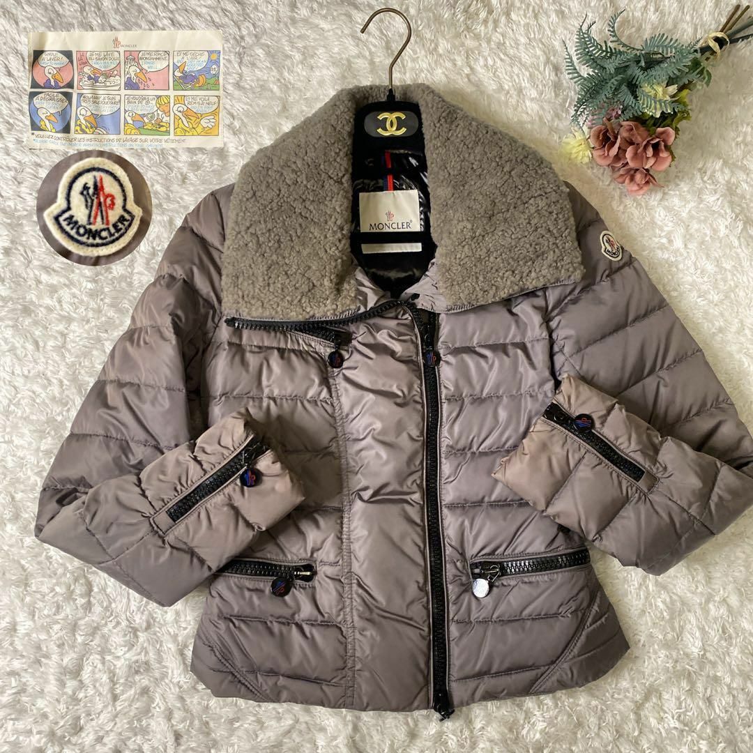 MONCLER モンクレール FRENE フラーネ ボア ダウンジャケット S MONCLER モンクレール FRENE フラーネ ボア ダウンジャケット S