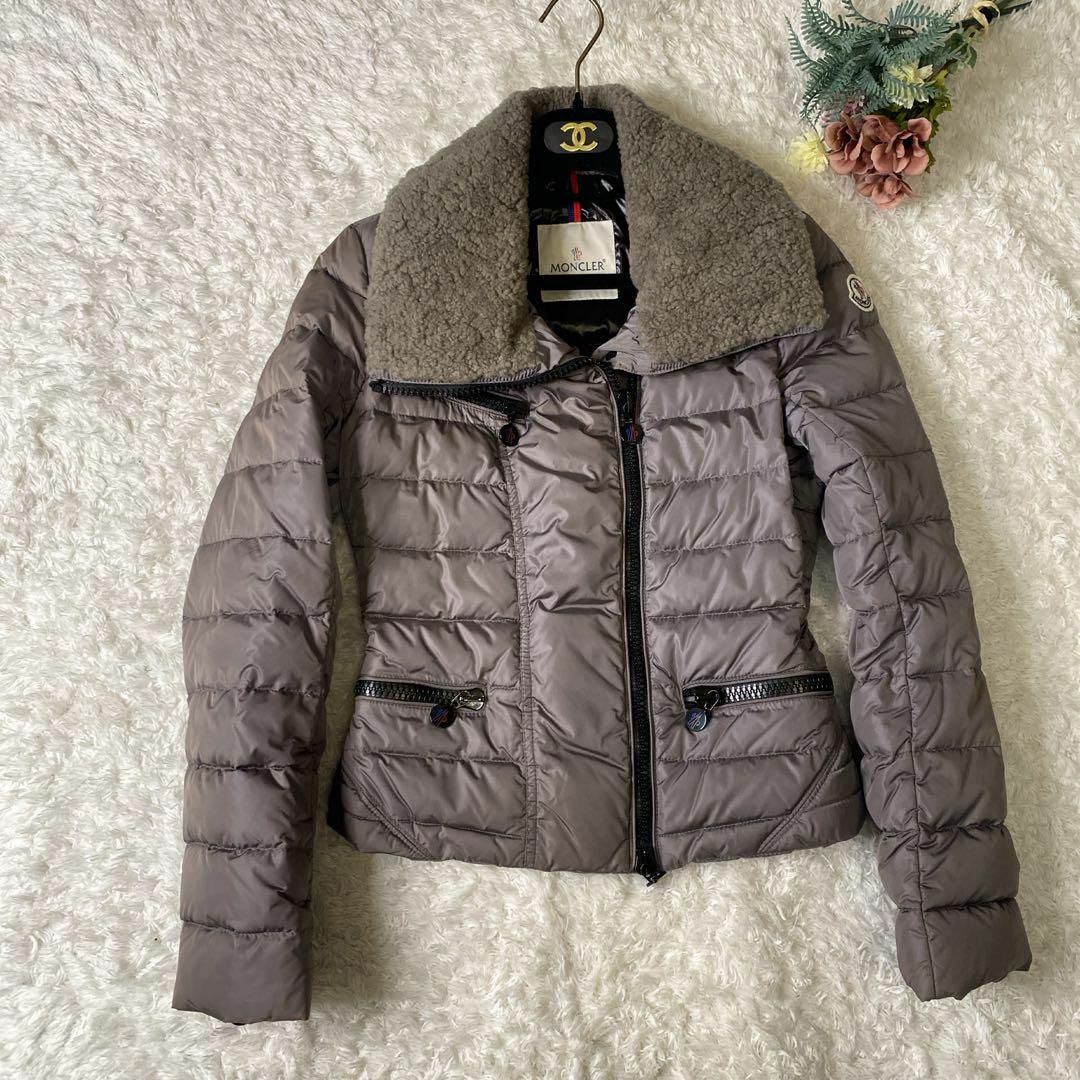 MONCLER モンクレール FRENE フラーネ ボア ダウンジャケット S MONCLER モンクレール FRENE フラーネ ボア ダウンジャケット S