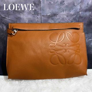 LOEWE - LOEWE ロエベ アナグラム セカンドバッグ クラッチ LOEWE - LOEWE ロエベ アナグラム セカンドバッグ クラッチ