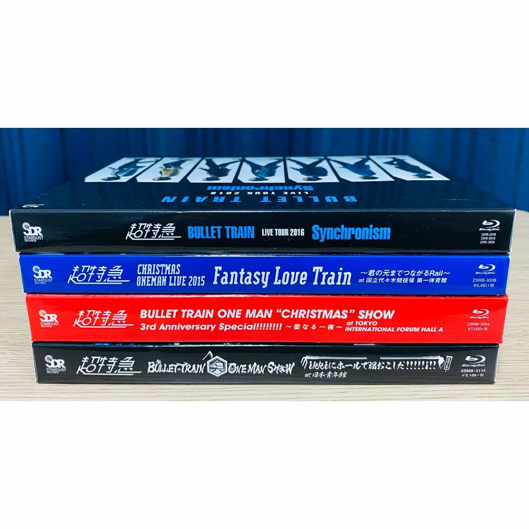 超特急 ライブ Blu-ray 4枚セット 2014〜2016