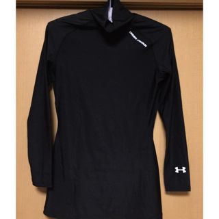 アンダーアーマー(UNDER ARMOUR)のパクチさん専用アンダーアーマー ハイネック長袖Tシャツ ブラック Ｌ(Tシャツ(長袖/七分))