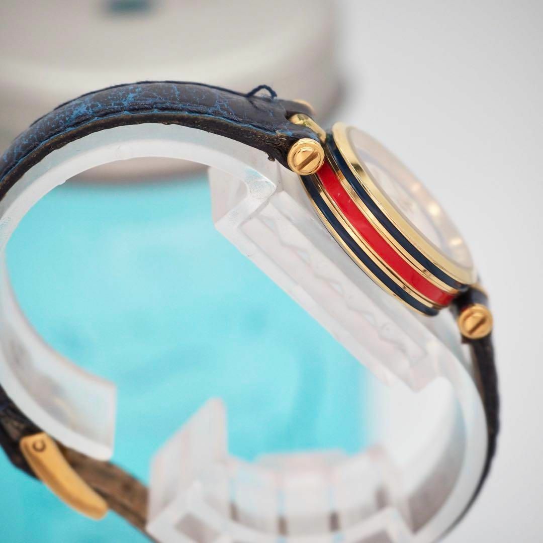 717 GUCCI 時計 ブルー シェリーライン 青色 レディース 717 GUCCI 時計 ブルー シェリーライン 青色 レディース