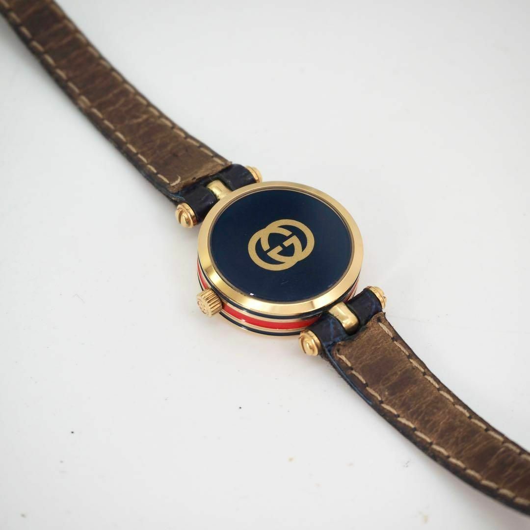 717 GUCCI 時計 ブルー シェリーライン 青色 レディース 717 GUCCI 時計 ブルー シェリーライン 青色 レディース