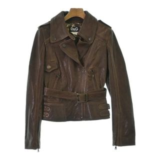 D&G - 正規品 D&G 本革 レザージャケット ライダース 42 D&G - 正規品 D&G 本革 レザージャケット ライダース 42