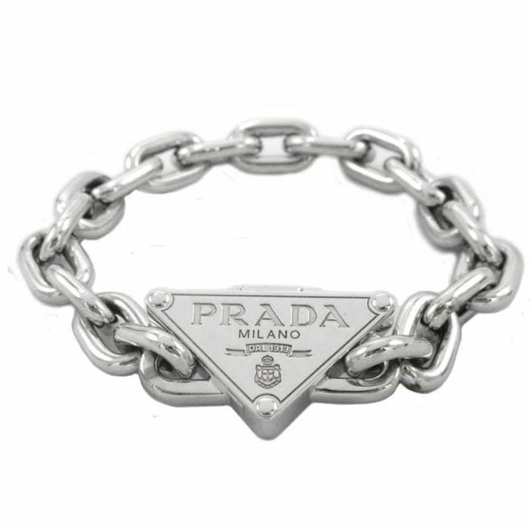 PRADA - PRADA チェーンブレスレット 1JB356 2DTO F0118 の通販 PRADA - PRADA チェーンブレスレット 1JB356 2DTO F0118 の通販