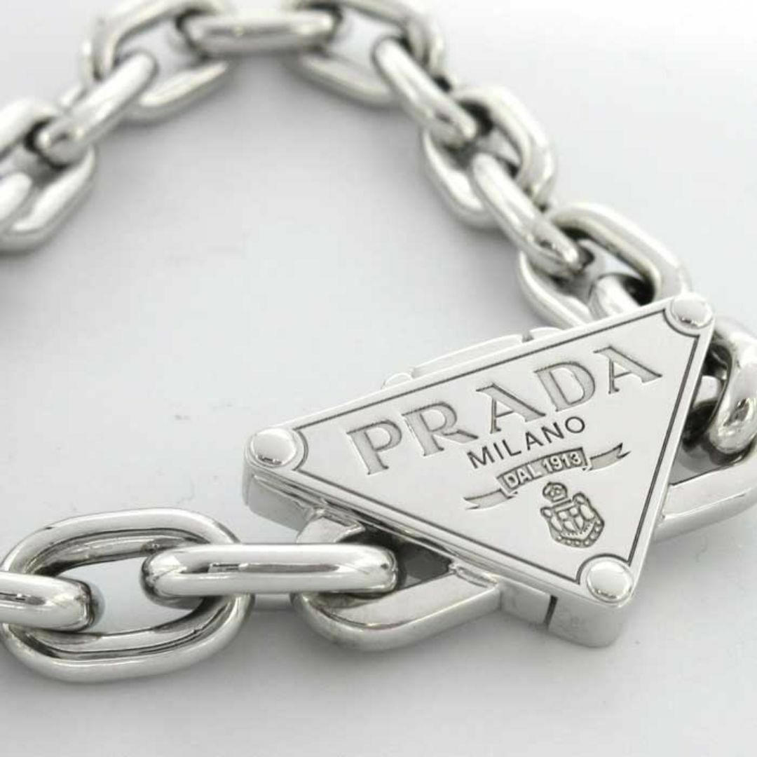 PRADA - PRADA チェーンブレスレット 1JB356 2DTO F0118 の通販 PRADA - PRADA チェーンブレスレット 1JB356 2DTO F0118 の通販