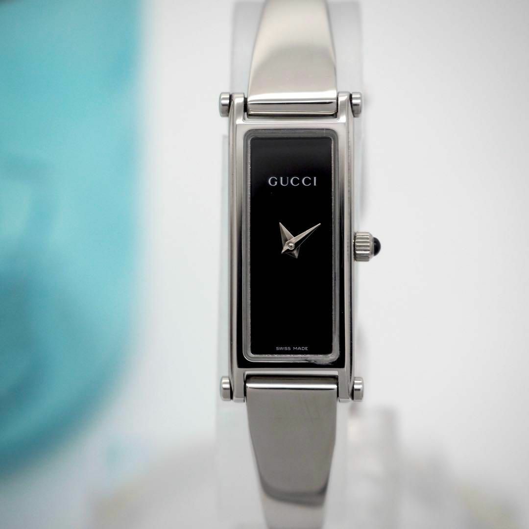 GUCCI - 702 GUCCI レディース腕時計 バングル 1500L シルバー GUCCI - 702 GUCCI レディース腕時計 バングル 1500L シルバー