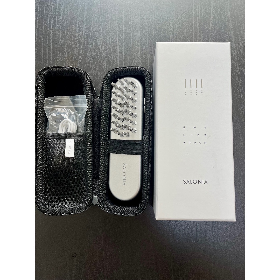 Amazon.co.jp: SALONIA サロニア EMS リフトブラシ 電気ブラシ