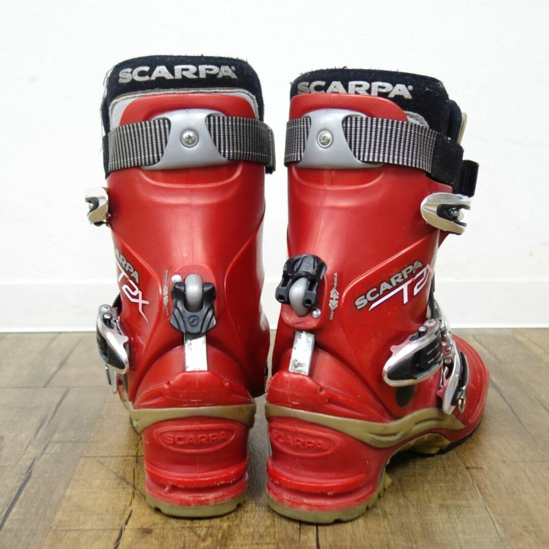 スカルパ SCARPA T2X 26.5cm テレマーク スキー ブーツ 75mm 3 スカルパ SCARPA T2X 26.5cm テレマーク スキー ブーツ 75mm 3
