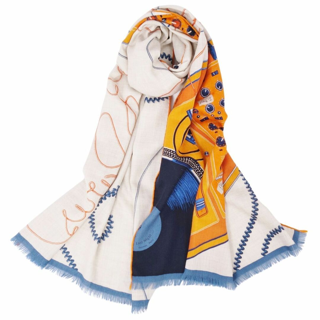 HERMES - 美品 エルメス HERMES レクタングル マフラー ストール HERMES - 美品 エルメス HERMES レクタングル マフラー ストール