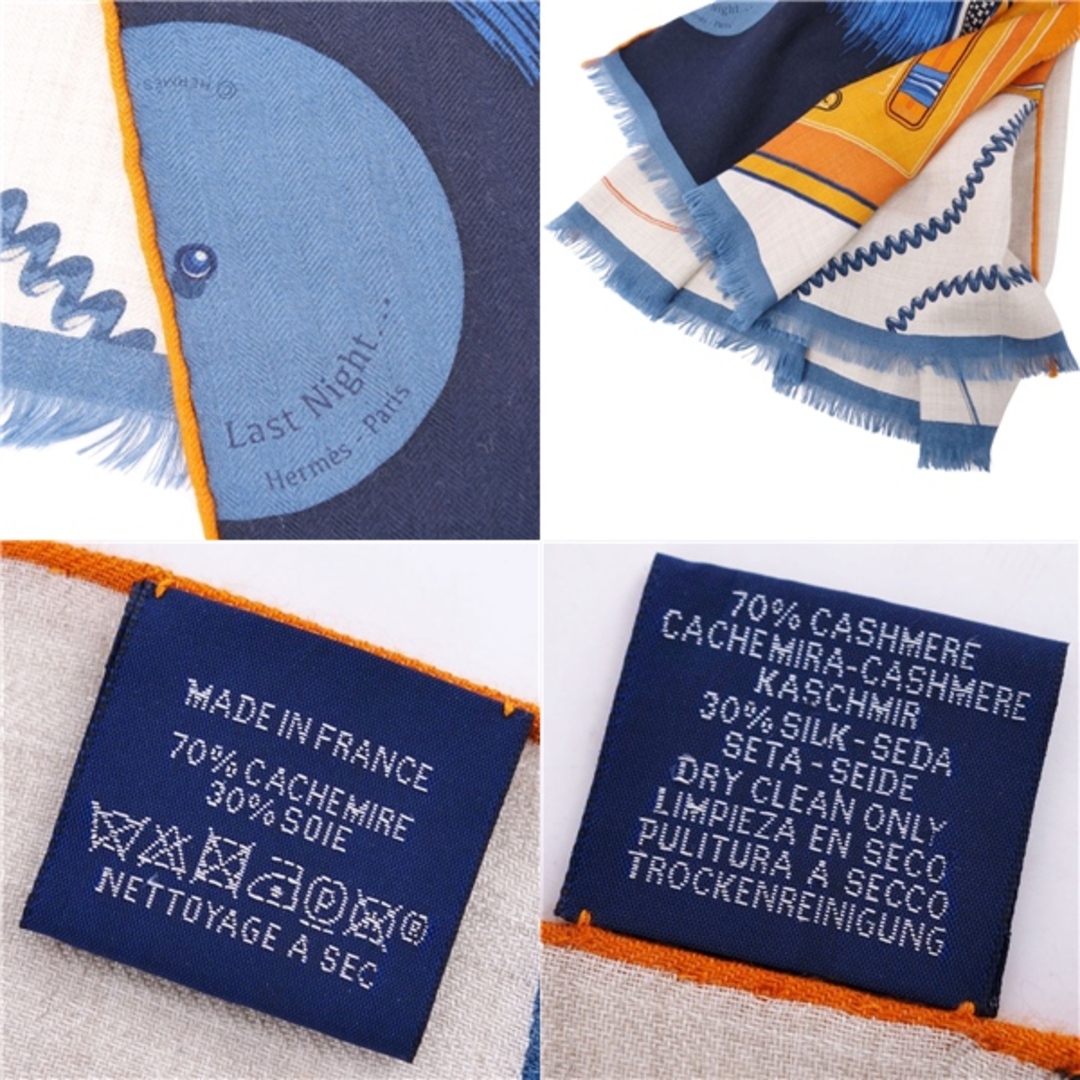 HERMES - 美品 エルメス HERMES レクタングル マフラー ストール HERMES - 美品 エルメス HERMES レクタングル マフラー ストール