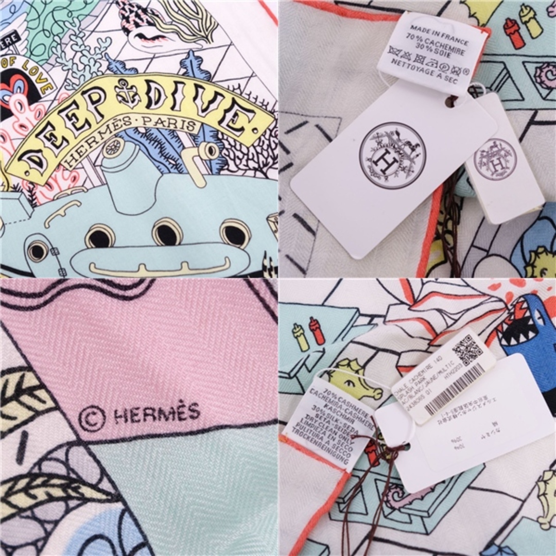 HERMES - 未使用 エルメス HERMES 2022 スカーフ カレジェアン HERMES - 未使用 エルメス HERMES 2022 スカーフ カレジェアン