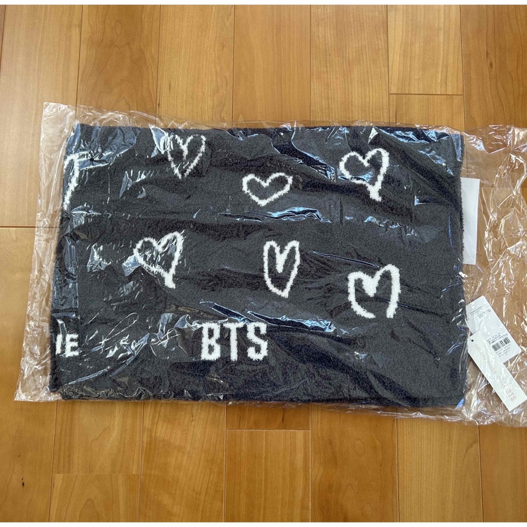 新品 BTS ジェラピケ ジェラートピケ ブランケット グレー 新品 BTS ジェラピケ ジェラートピケ ブランケット グレー