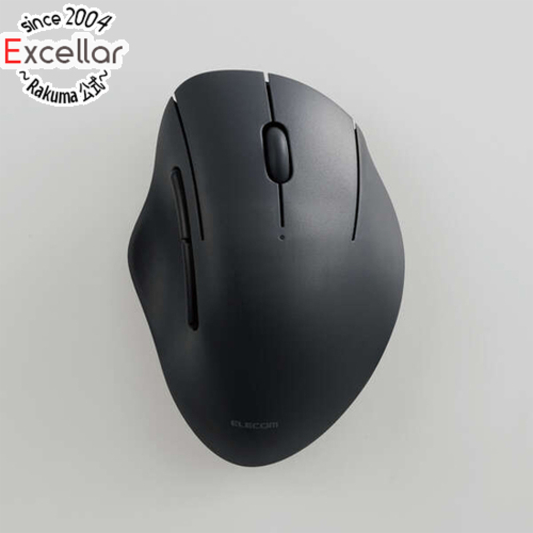 ELECOM(エレコム)のELECOM製 SHELLPHA USB無線 Bluetoothマウス 5ボタン Mサイズ M-SH20MBSKXBK ブラック スマホ/家電/カメラのPC/タブレット(PC周辺機器)の商品写真