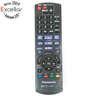パナソニック(Panasonic)のPanasonic　ブルーレイディスクプレーヤー用リモコン　N2QAYB000735　本体いたみ(その他)