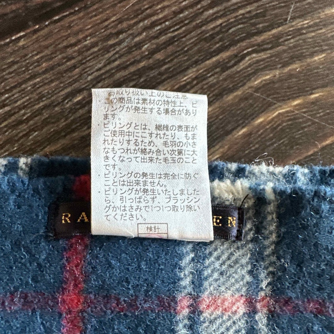 Ralph Lauren - ラルフローレン ブランケット ひざ掛け チェック Ralph Lauren - ラルフローレン ブランケット ひざ掛け チェック