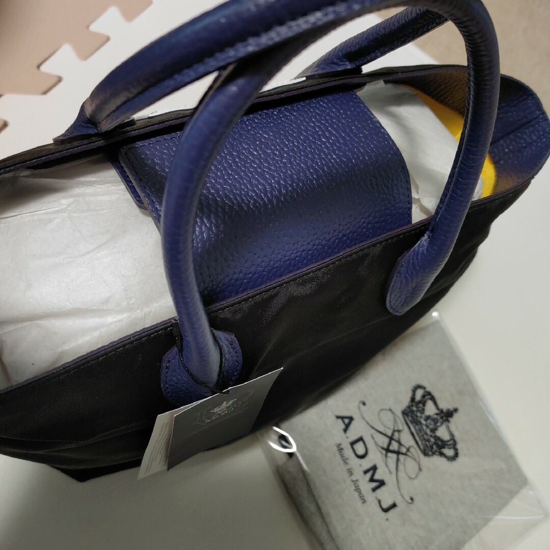 未使用タグ付き a.d.m.j ADMJ トートバッグ ナイロン ハンドバッグ 未使用タグ付き a.d.m.j ADMJ トートバッグ ナイロン ハンドバッグ