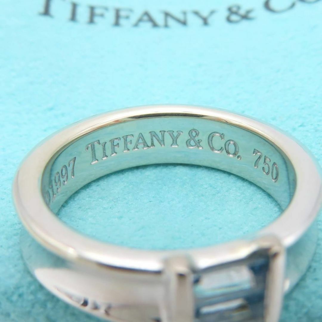 Tiffany & Co. - ティファニー ホワイト ゴールド 2P アクア Tiffany & Co. - ティファニー ホワイト ゴールド 2P アクア