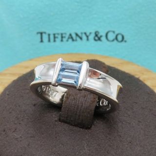 Tiffany & Co. - ティファニー ホワイト ゴールド 2P アクア Tiffany & Co. - ティファニー ホワイト ゴールド 2P アクア