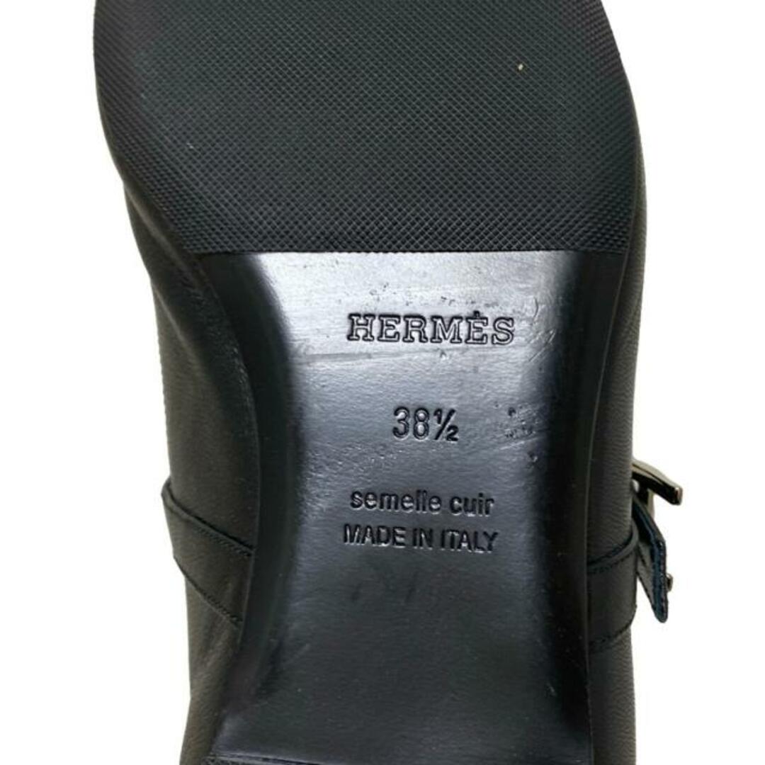 HERMES - HERMES(エルメス) フラットシューズ 38 1/2 レディース HERMES - HERMES(エルメス) フラットシューズ 38 1/2 レディース