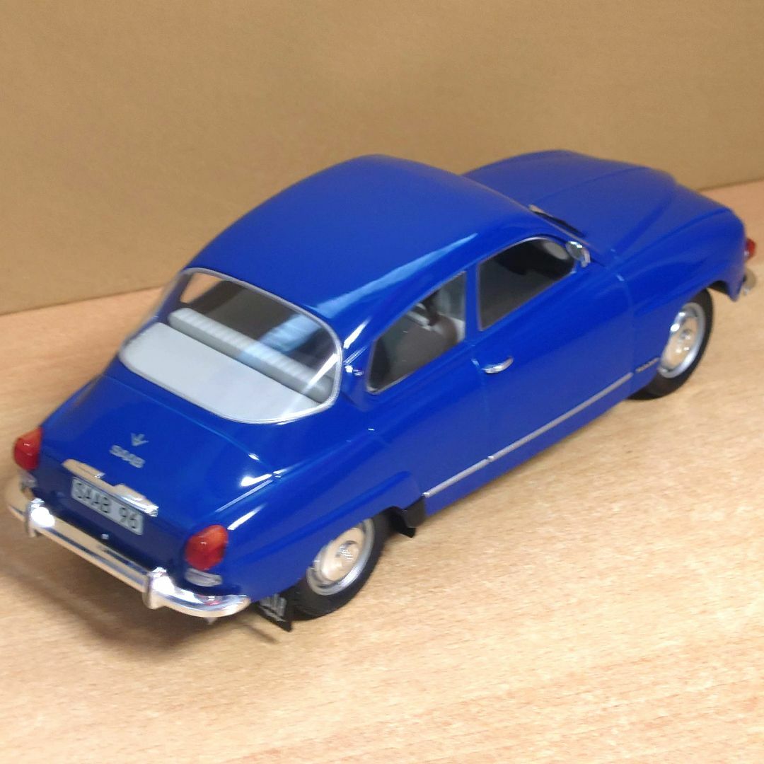 1/18 サーブ SAAB 96 V4 ブルー MCG製 ダイキャスト製ミニカー
