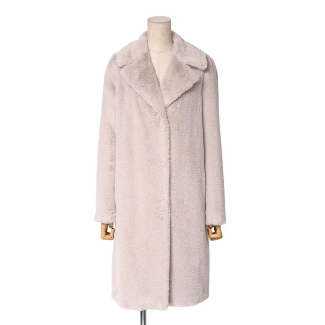 □美品□2023年製□Herno ヘルノ SOFT FAUX FUR コート サイズ38 □美品□2023年製□Herno ヘルノ SOFT FAUX FUR コート サイズ38