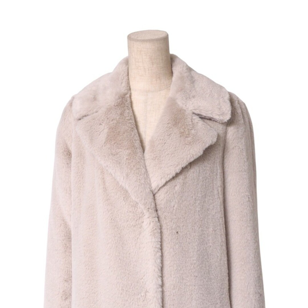□美品□2023年製□Herno ヘルノ SOFT FAUX FUR コート サイズ38 □美品□2023年製□Herno ヘルノ SOFT FAUX FUR コート サイズ38