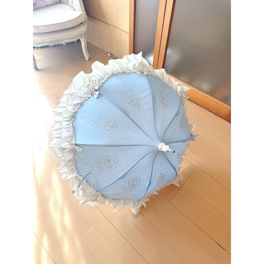 パゴダ ルミエーブル 水色 晴雨兼用 日傘 ヴァイオレット パゴダ ルミエーブル 水色 晴雨兼用 日傘 ヴァイオレット