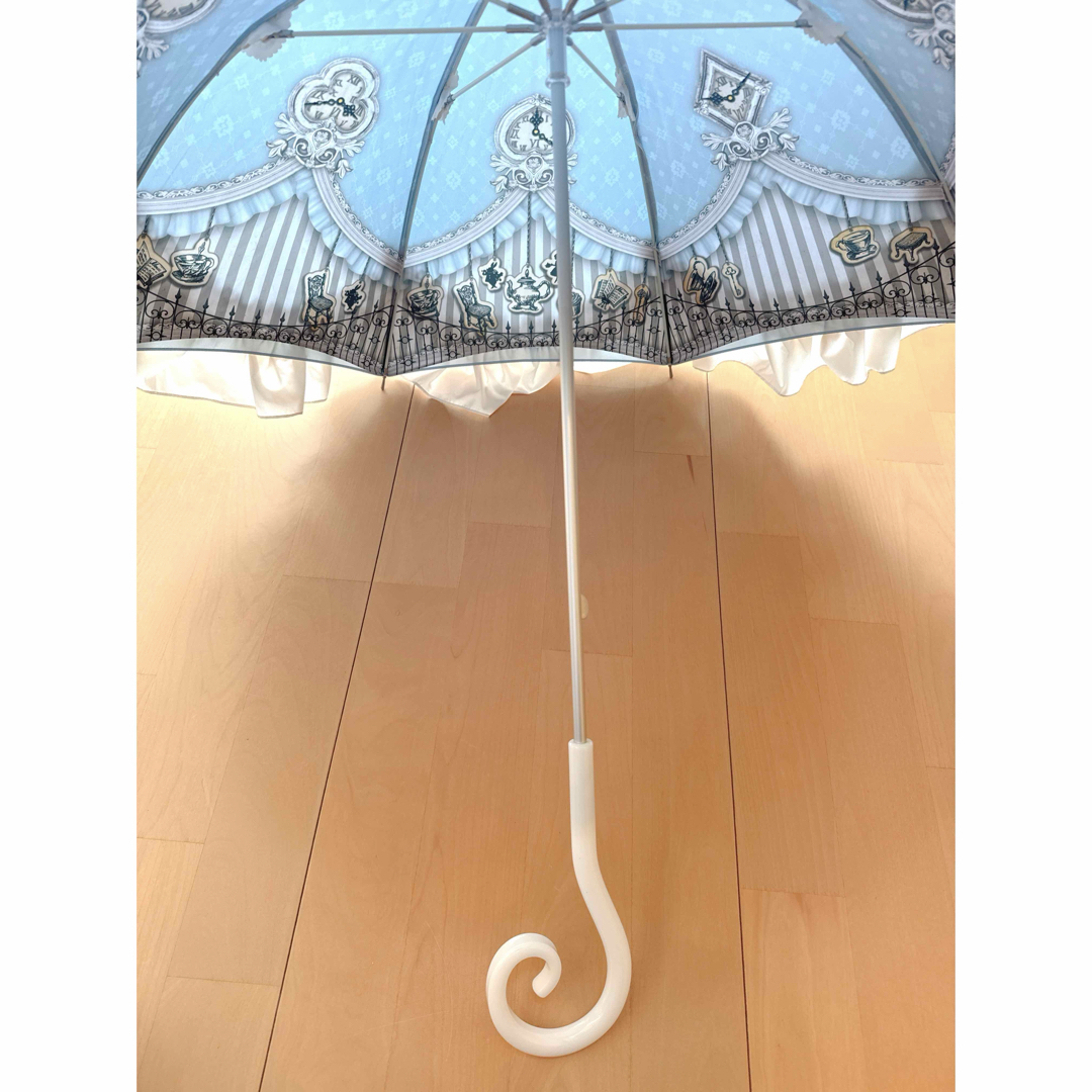 パゴダ ルミエーブル 水色 晴雨兼用 日傘 ヴァイオレット パゴダ ルミエーブル 水色 晴雨兼用 日傘 ヴァイオレット