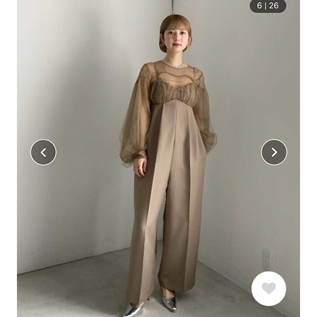 Ameri VINTAGE - AMERI ネットチュールトップレイヤード Ameri VINTAGE - AMERI ネットチュールトップレイヤード