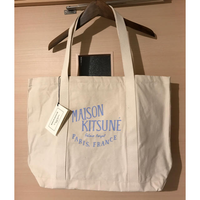 MAISON KITSUNE'(メゾンキツネ)のフランス購入☆MAISON KITSUNÉ  トートバッグ レディースのバッグ(トートバッグ)の商品写真