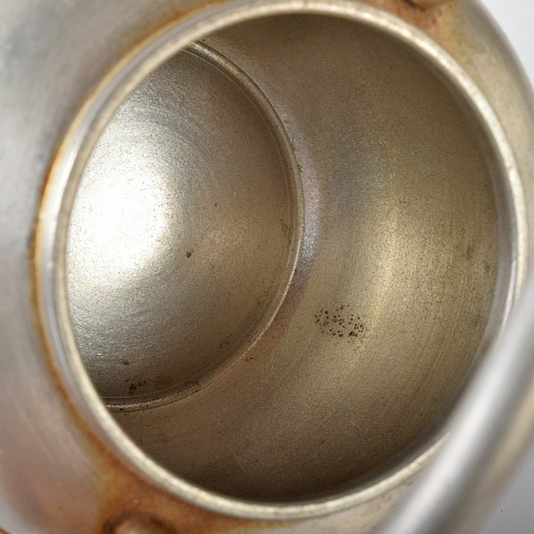 煎茶道具 本錫 急須 湯沸かし 約295g 共箱 V R8219 煎茶道具 本錫 急須 湯沸かし 約295g 共箱 V R8219