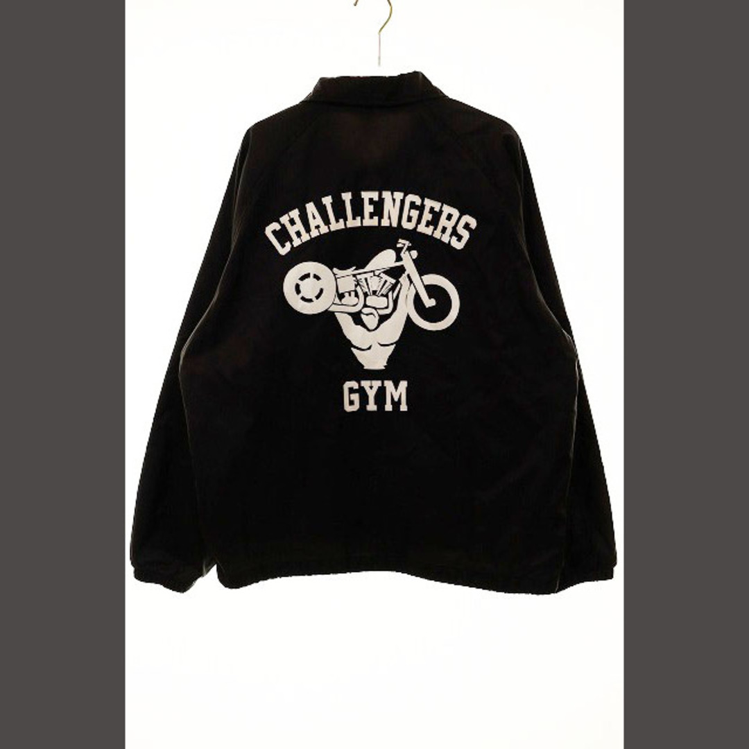 CHALLENGER GYM COACH JKT コーチ ジャケット 黒 M CHALLENGER GYM COACH JKT コーチ ジャケット 黒 M