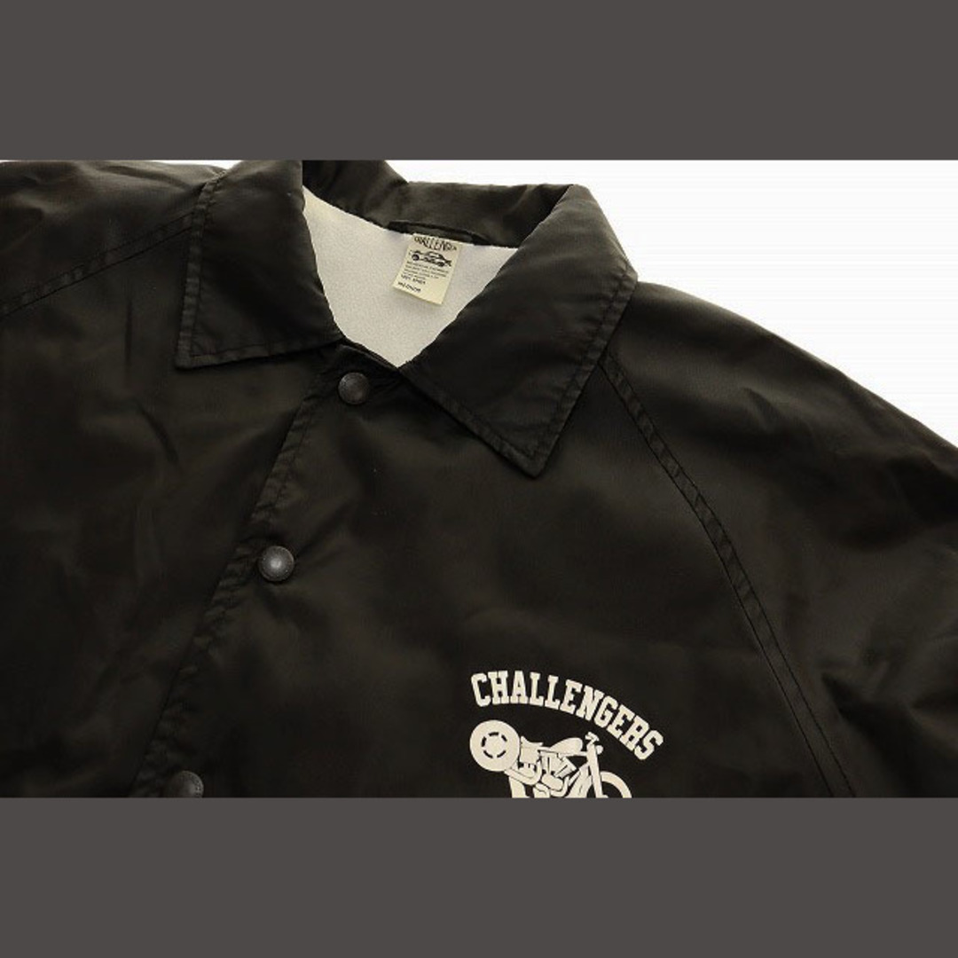 CHALLENGER GYM COACH JKT コーチ ジャケット 黒 M CHALLENGER GYM COACH JKT コーチ ジャケット 黒 M