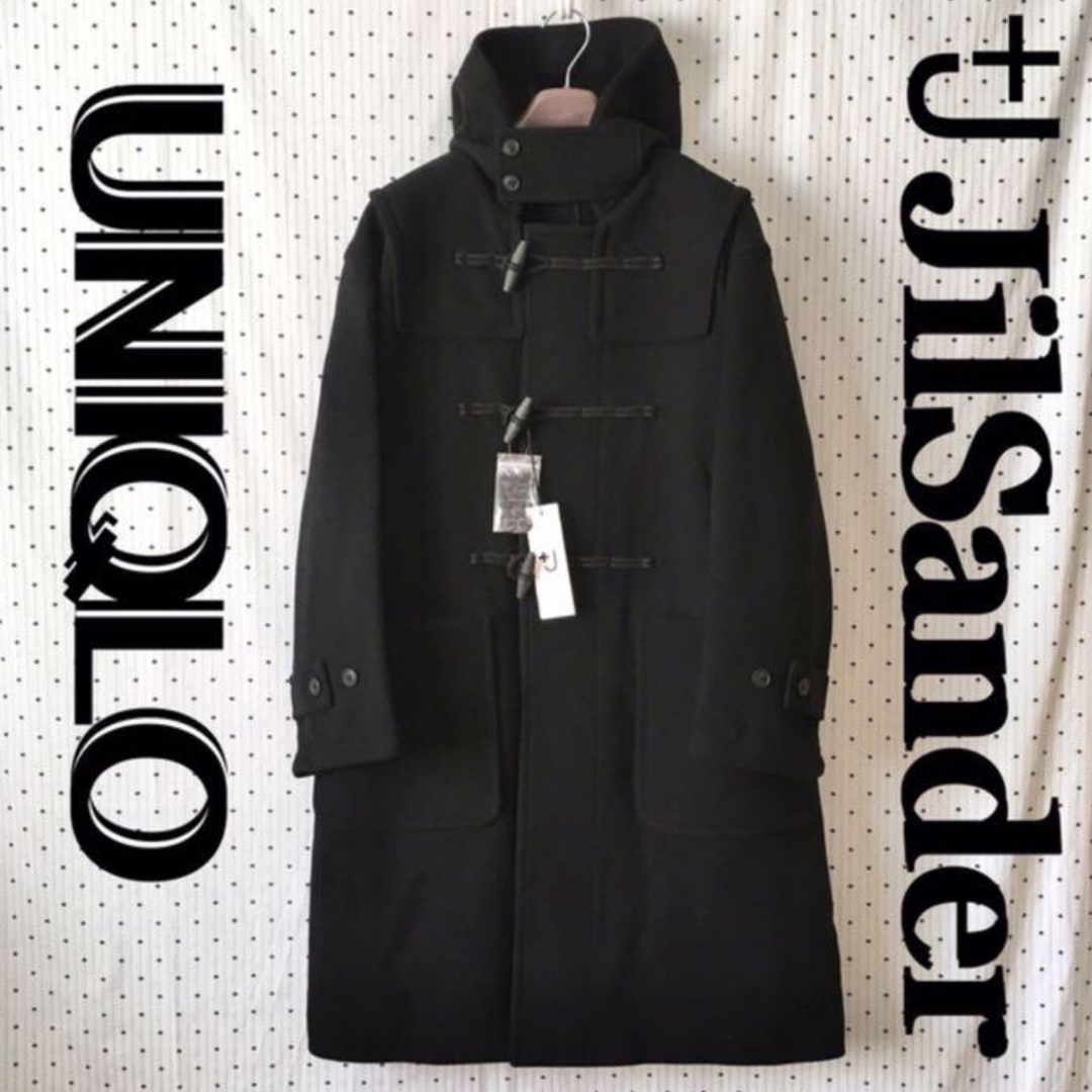 J ジルサンダーウールオーバーサイズダッフルコートUNIQLO navy J ジルサンダーウールオーバーサイズダッフルコートUNIQLO navy