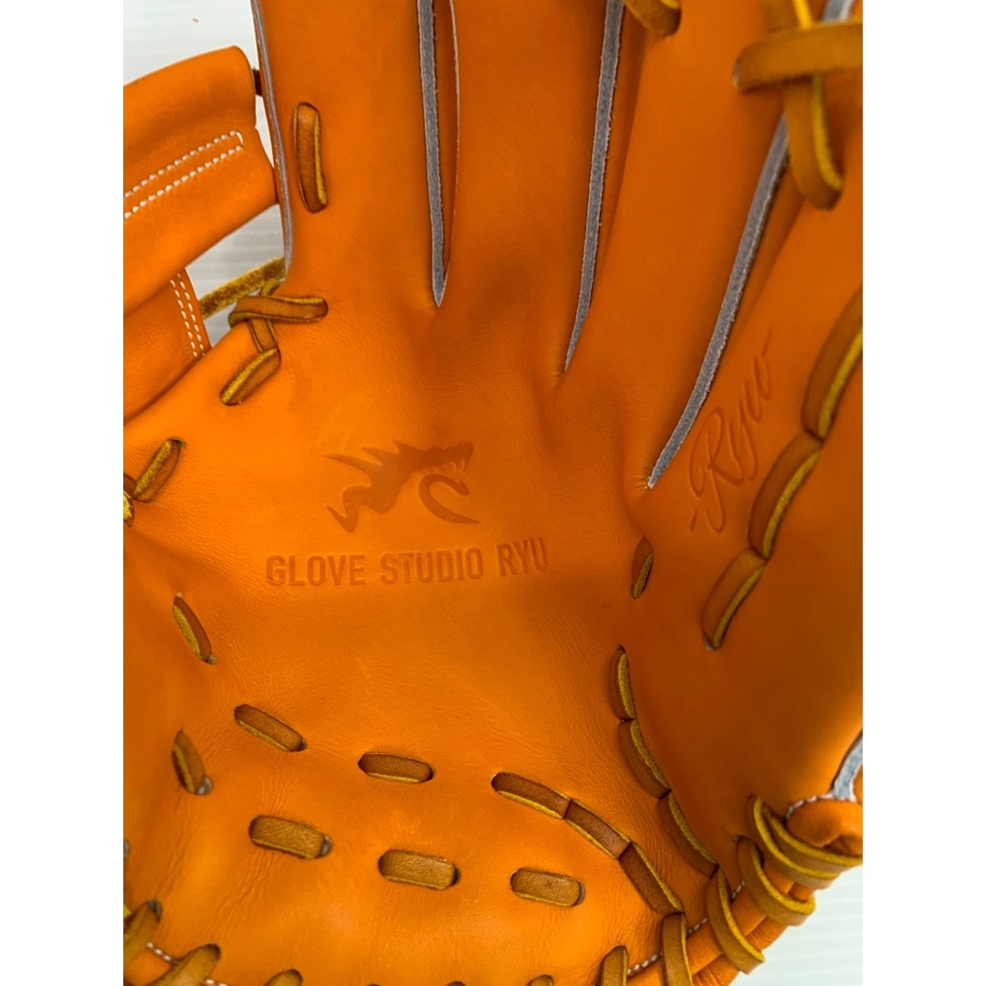 中古品 リュウ GLOVE STUDIO RYU 硬式 内野手用グローブ 402型 3559 中古品 リュウ GLOVE STUDIO RYU 硬式 内野手用グローブ 402型 3559