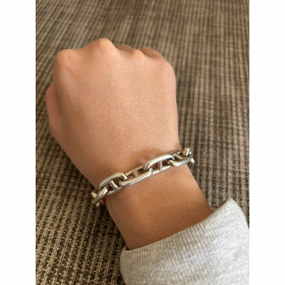 HERMES - HERMES エルメス 60年代 初期コマ シェーヌダンクル GM HERMES - HERMES エルメス 60年代 初期コマ シェーヌダンクル GM