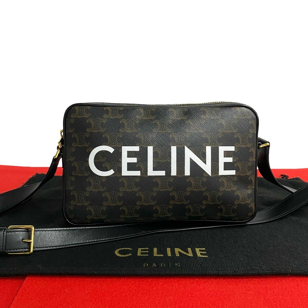 CELINE - ほぼ未使用 希少品 CELINE セリーヌ トリオンフ CELINE - ほぼ未使用 希少品 CELINE セリーヌ トリオンフ