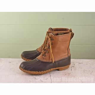 激安の - L.L.Bean メンズ カーキ キャンバス ビーンブーツ L.L.ビーン 男性用