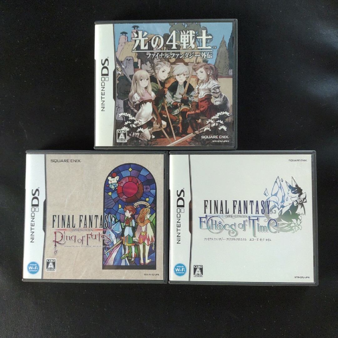 ニンテンドーDS - DS ソフト ファイナルファンタジー3本の通販 ニンテンドーDS - DS ソフト ファイナルファンタジー3本の通販