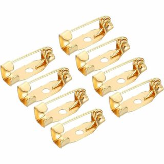 安全バーピン 15 mm ブローチ クラスプピン バックス ID(ポーチ)