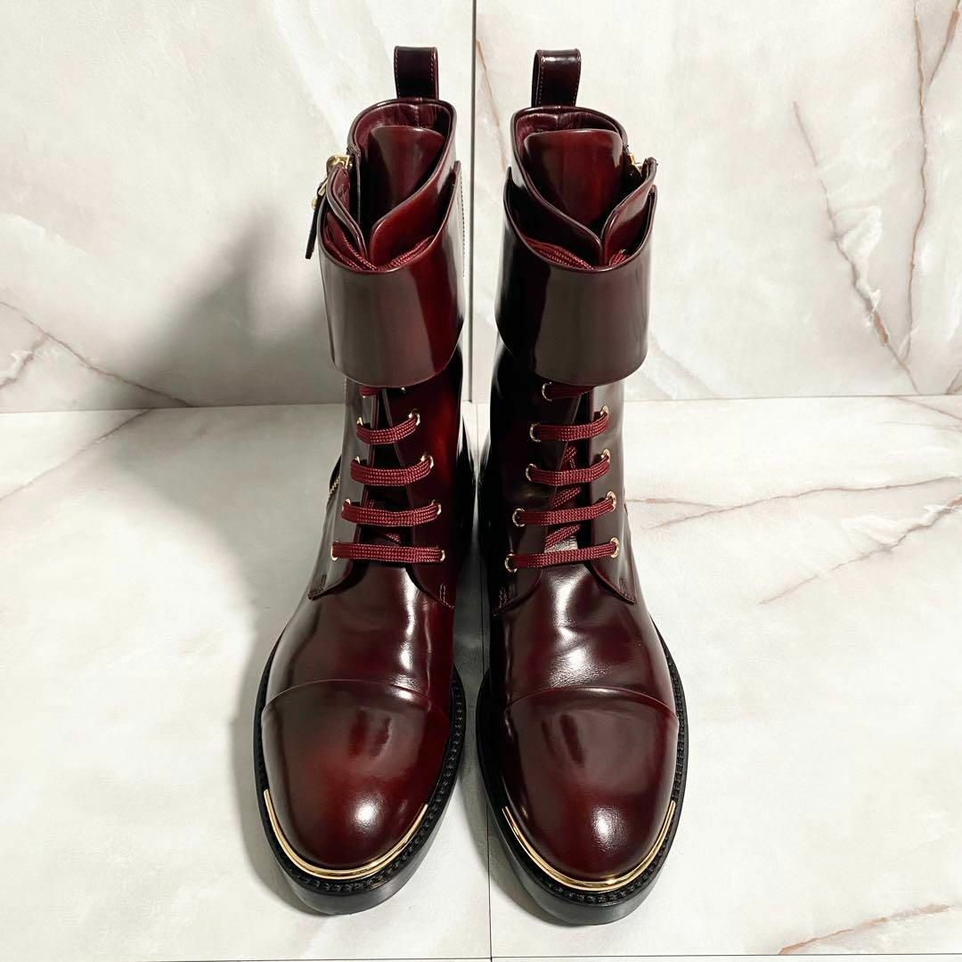 LOUIS VUITTON - A15156極美品 ルイヴィトン キャップトゥブーツ LOUIS VUITTON - A15156極美品 ルイヴィトン キャップトゥブーツ