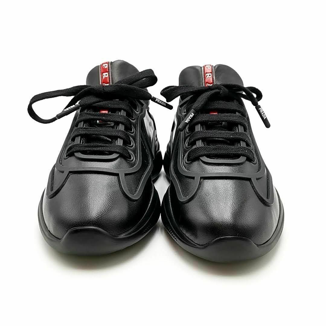 PRADA - 超美品 プラダスポーツ スニーカー 6418 レザー 03 PRADA - 超美品 プラダスポーツ スニーカー 6418 レザー 03