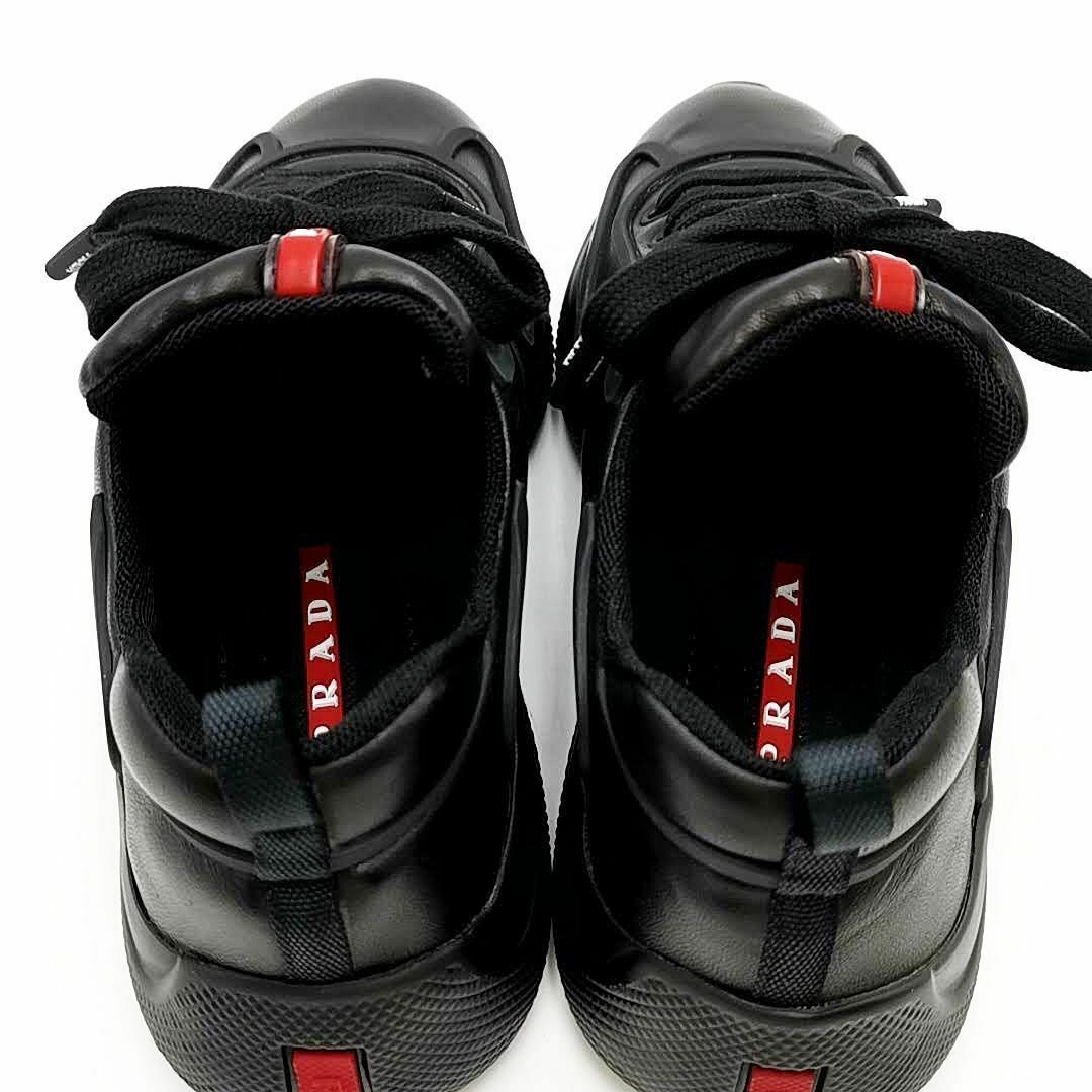 PRADA - 超美品 プラダスポーツ スニーカー 6418 レザー 03 PRADA - 超美品 プラダスポーツ スニーカー 6418 レザー 03