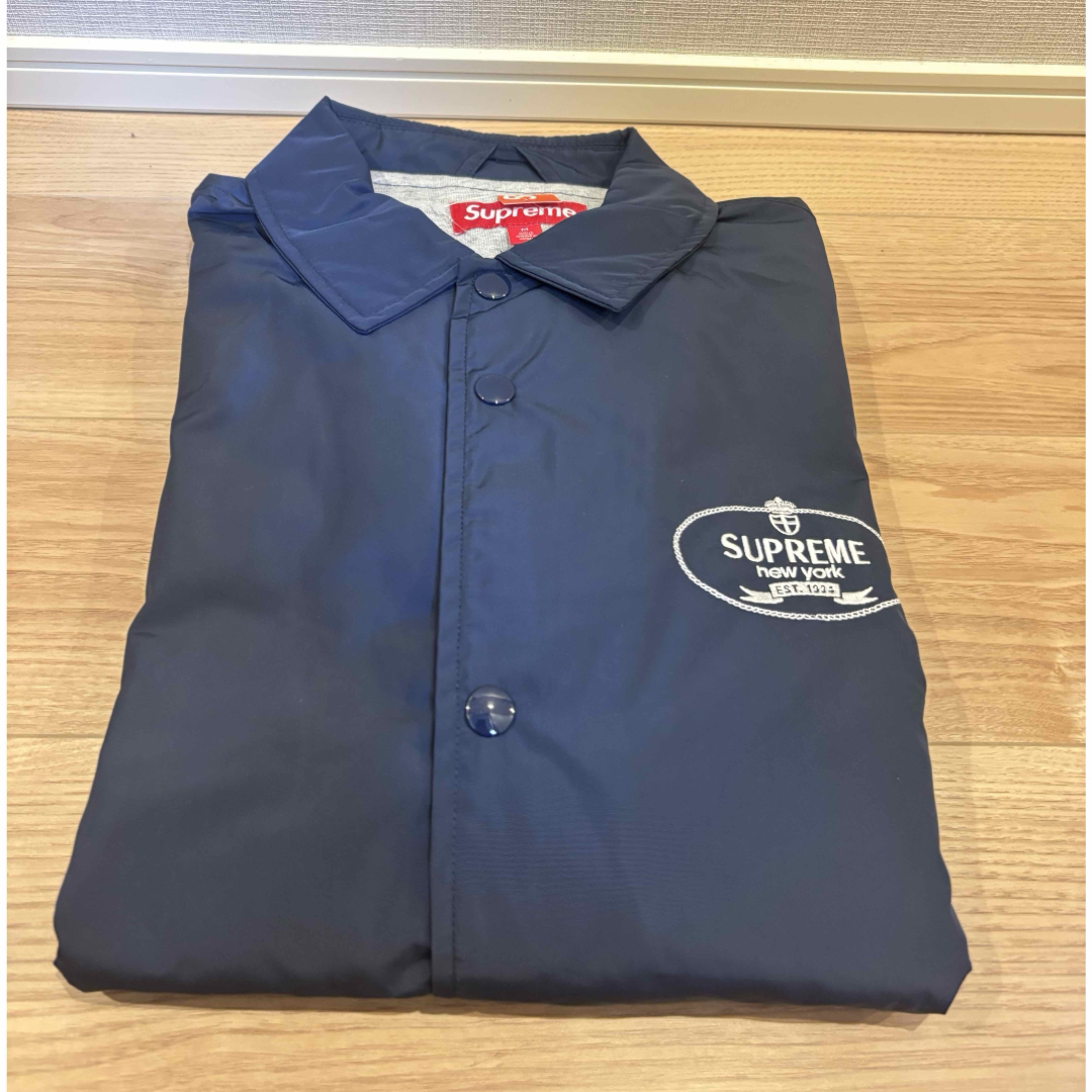 Mサイズ Supreme Crest Coaches Jacket Navy Mサイズ Supreme Crest Coaches Jacket Navy