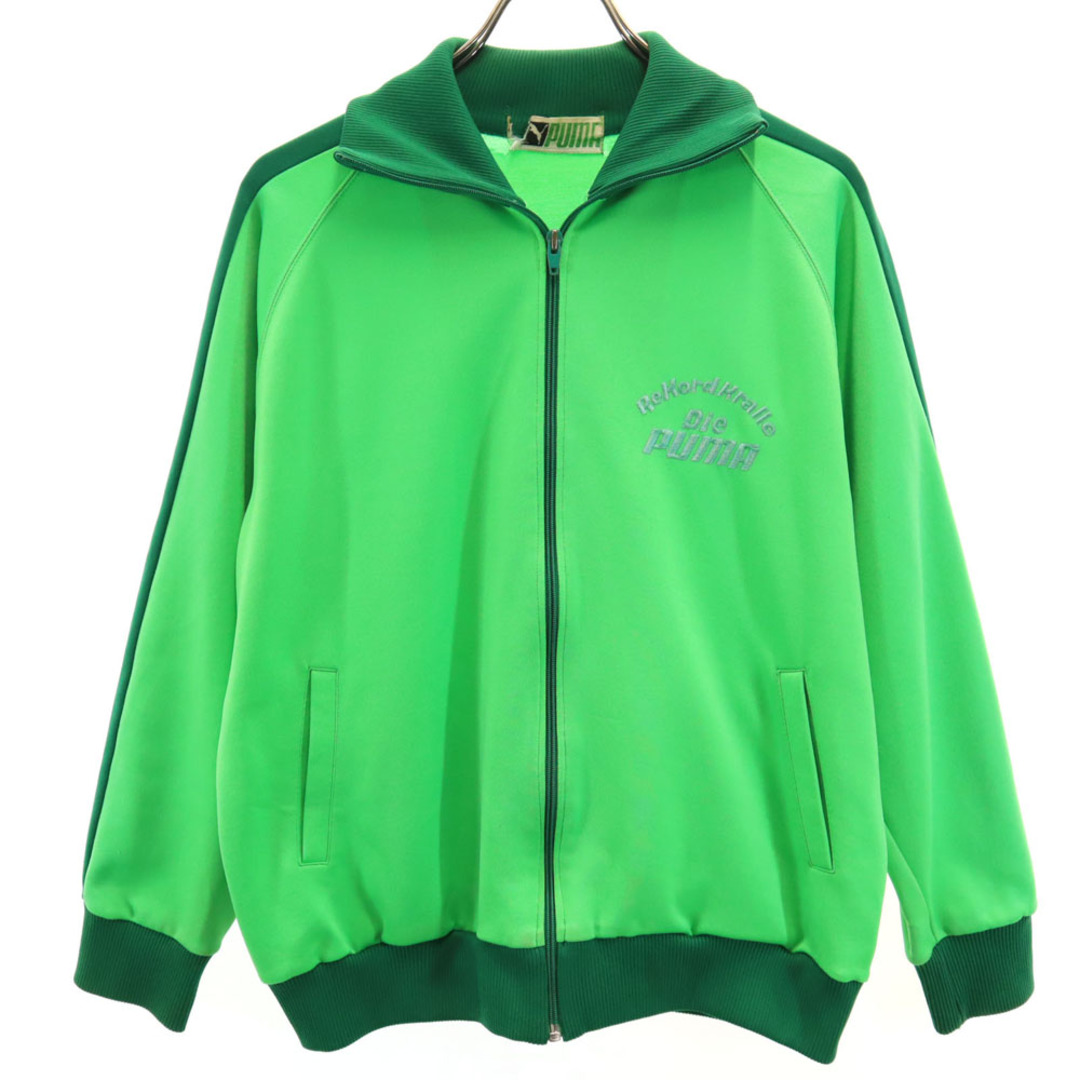 開催中セール一覧 PUMA 黄緑 L トラックジャケット オールド 90s 80s プーマ - プーマ
