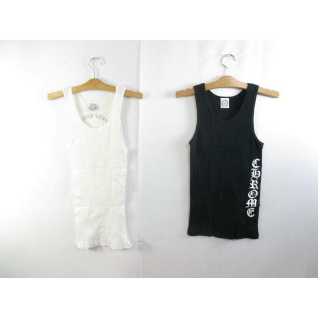 中古 氷室京介 クロムハーツ タンクトップ M 黒 白 未使用含む 2 中古 氷室京介 クロムハーツ タンクトップ M 黒 白 未使用含む 2